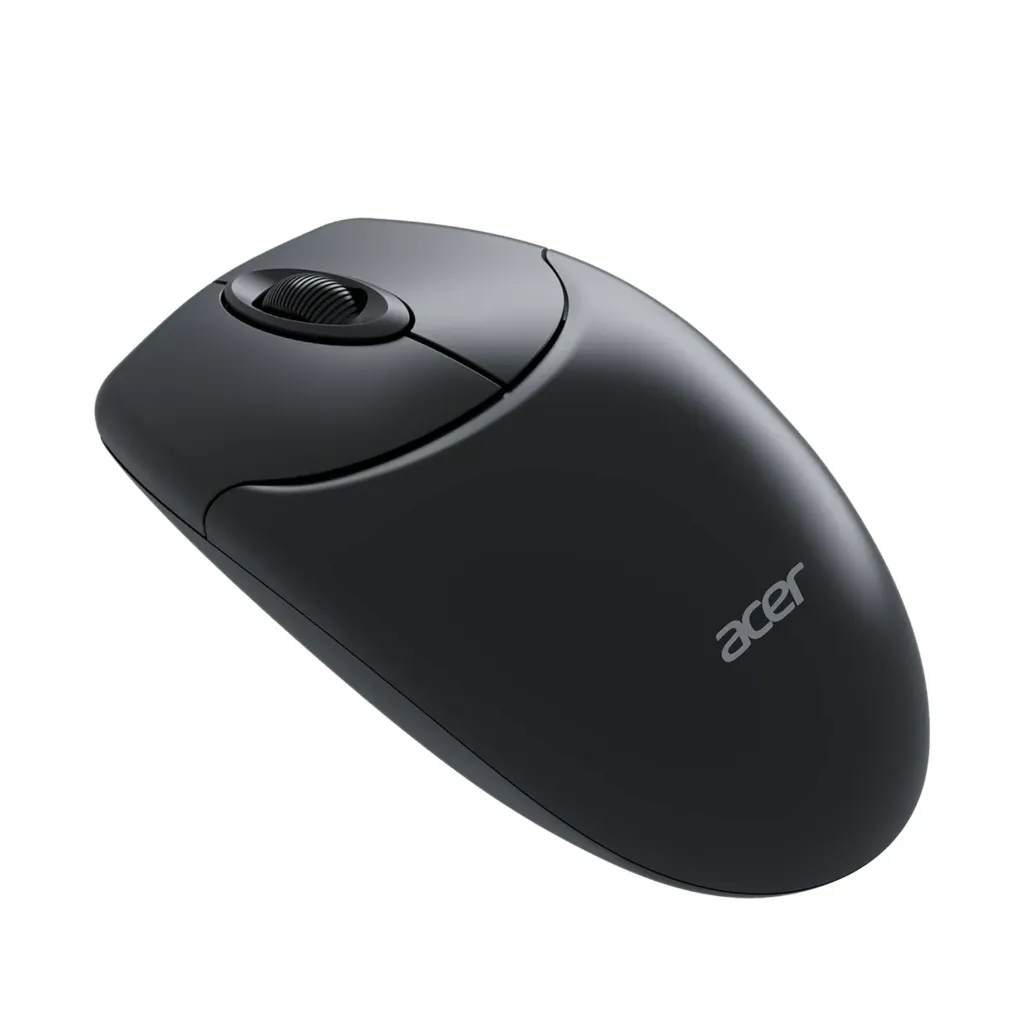 Acer OMW316 Wired Mouse- Black (BK)
