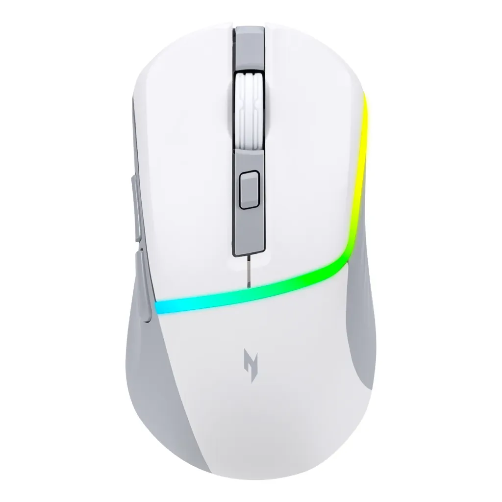 Acer Nitro OMR246 Tri Mod Wired Mouse- White (WT)